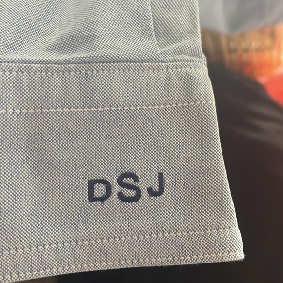 John Rich And Bros. Woolrich Men's Vintage Long Sleeve Shirt Light Blue Size XL - Picture 5 of 5